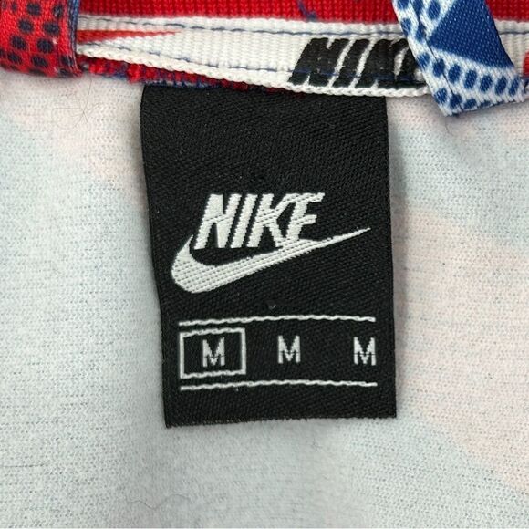 Nike Full Zip Patriotic Long Sleeve Jacket Red White and Blue Size Medium - Picture 2 of 11